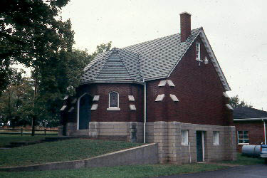 Home with 20th century Gothic revival architecture