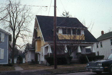 Yellow bungalow