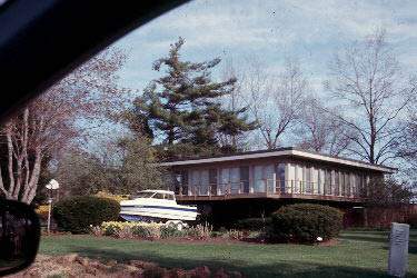 Home with post World War Two architecture